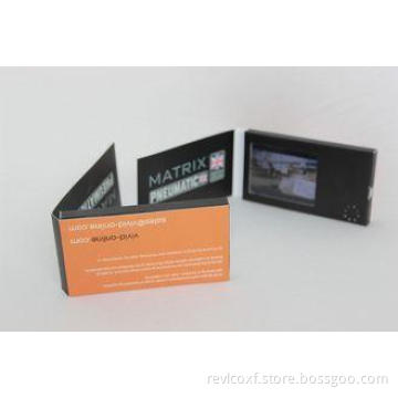 OEM / ODM advertising 2.4 inch digital video brochure with